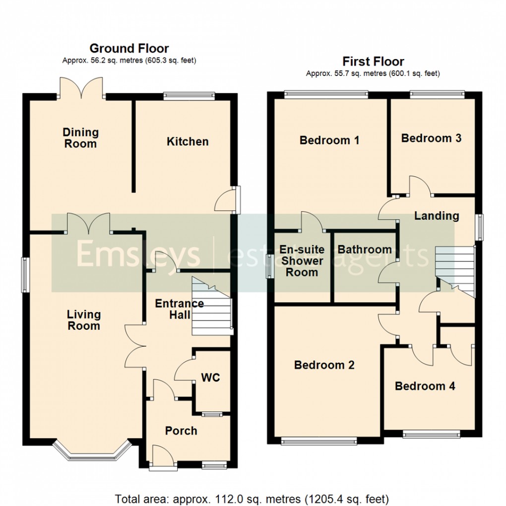 Floorplan for Stonecroft, Stanley, Wakefield