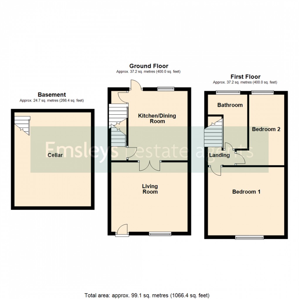 Floorplan for Wood Lane, Rothwell, Leeds