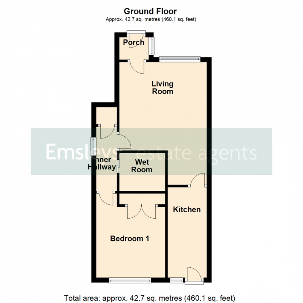 Floorplan for Wood Drive, Rothwell, Leeds