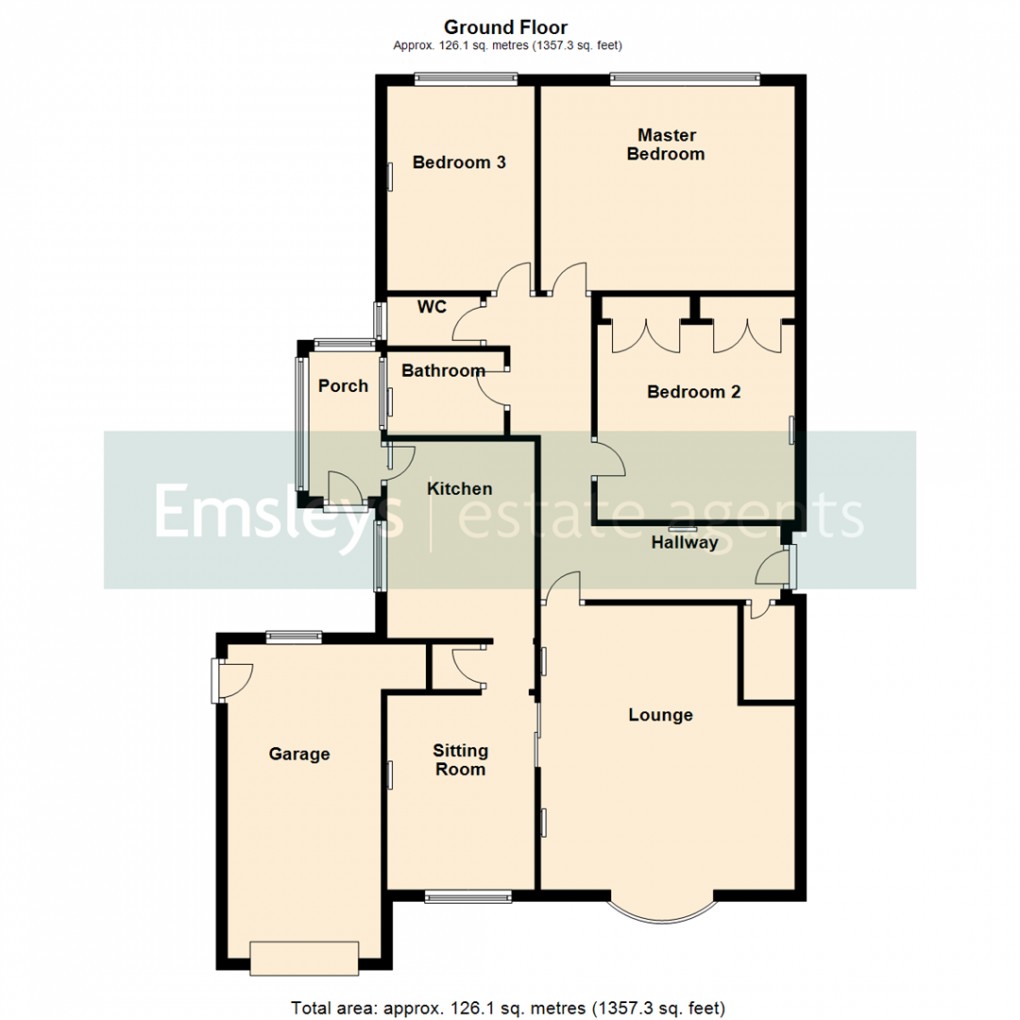 Floorplan for Ninelands Spur, Garforth Leeds