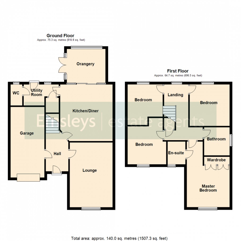 Floorplan for Bramley Park Avenue, Sherburn In Elmet, Leeds