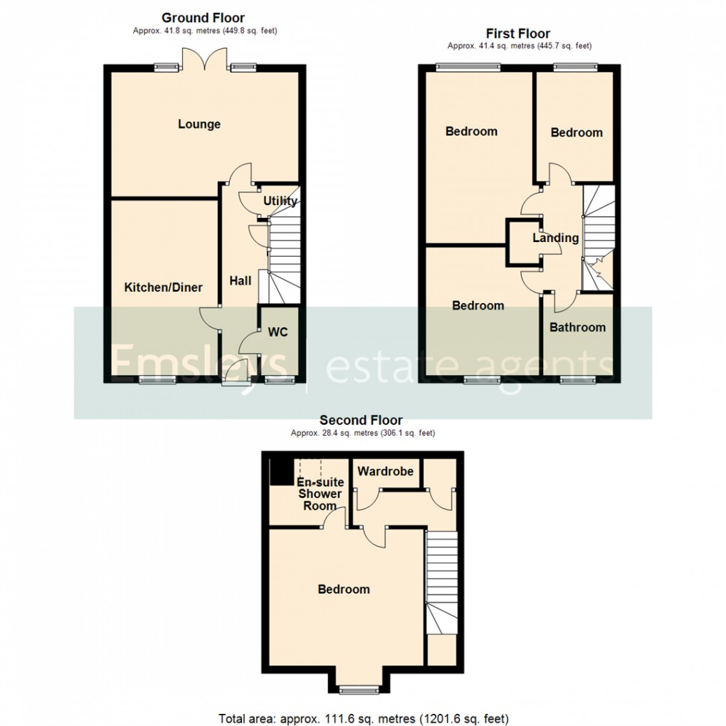 Floorplan for Middleham Drive, Garforth, Leeds