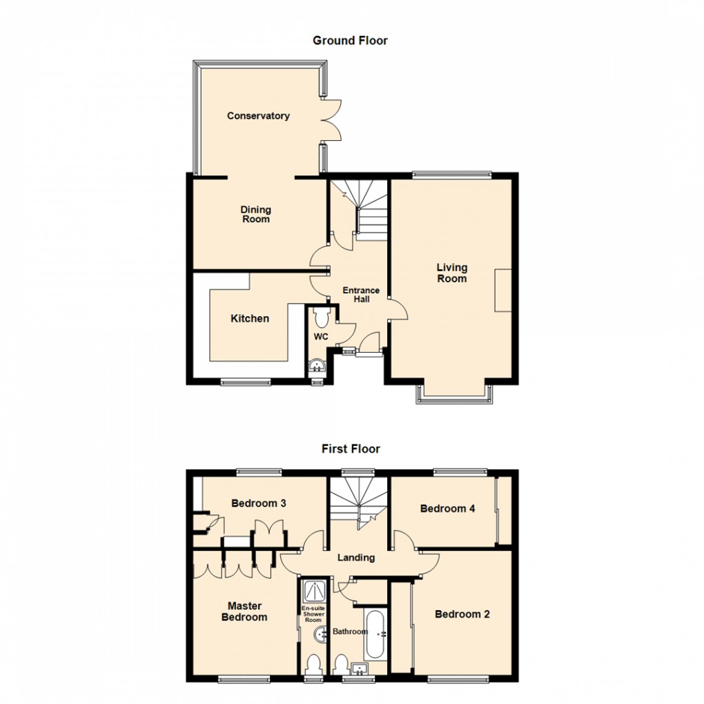 Floorplan for Chelsfield Way, Pendas Fields, Leeds