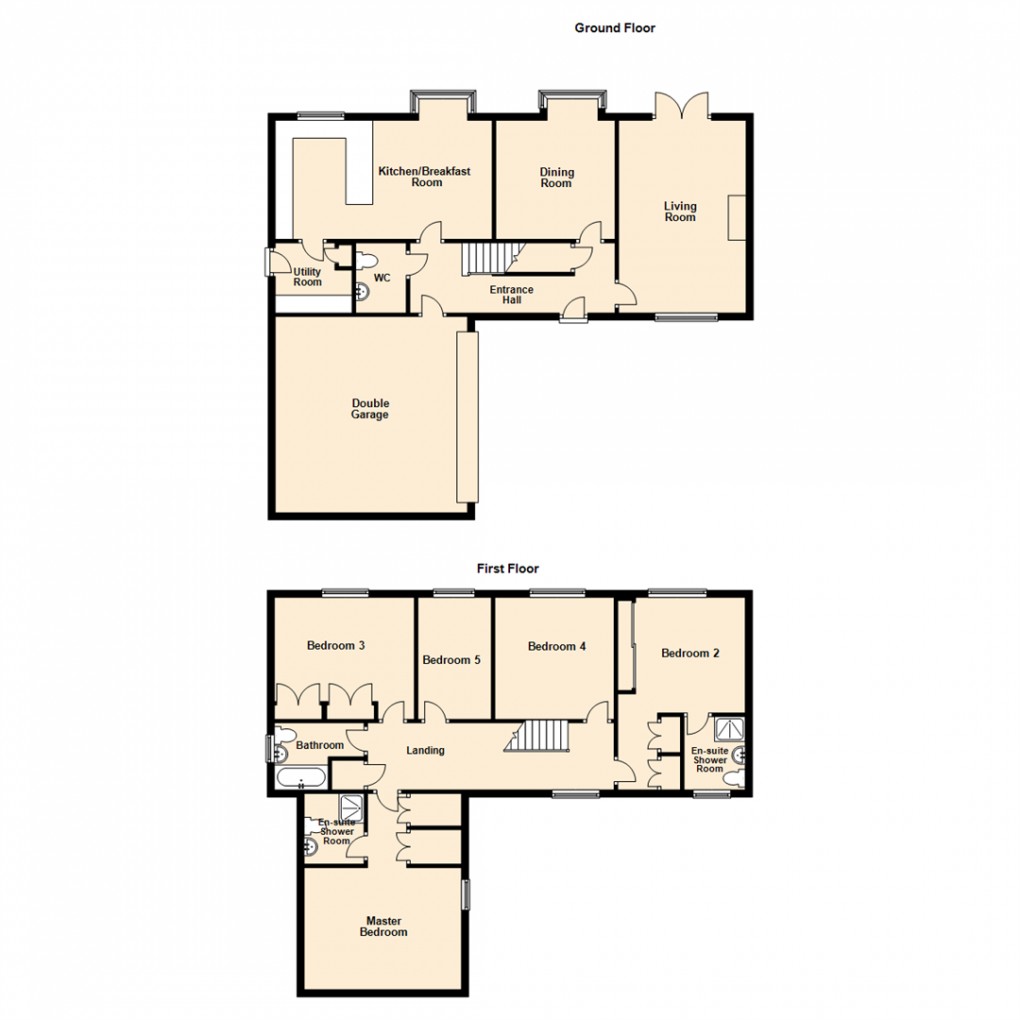 Floorplan for Scholes Lodge Lane, Scholes, Leeds