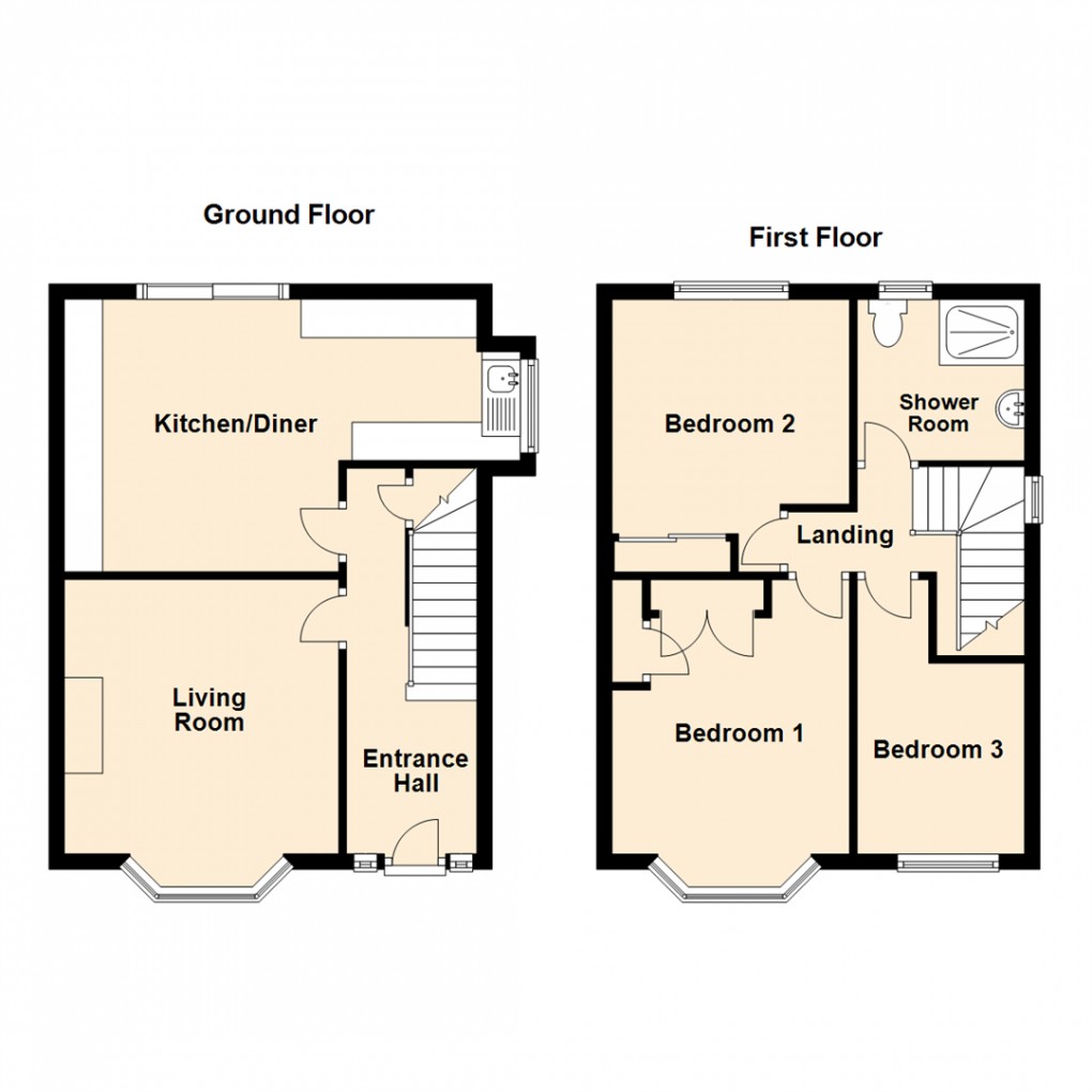 Floorplan for Detroit Avenue, Leeds