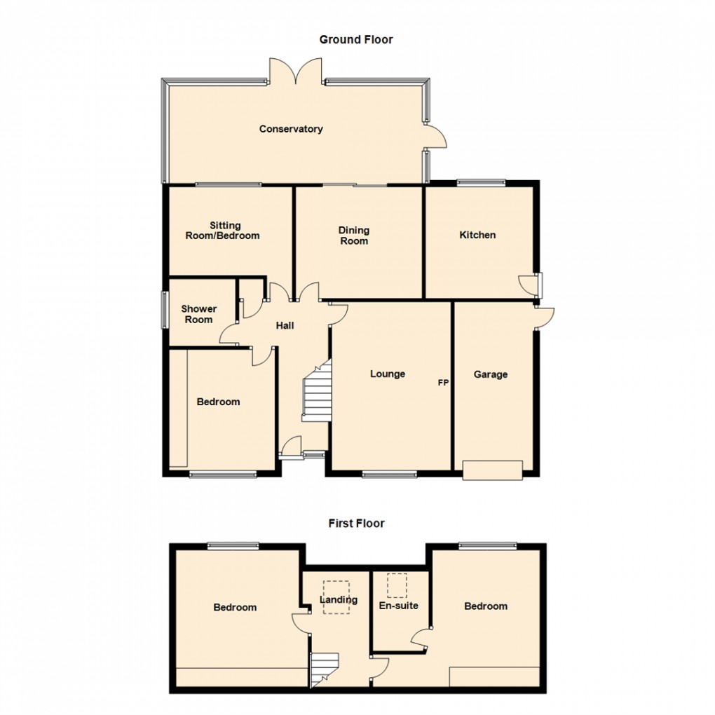 Floorplan for Sand Lane, South Milford, Leeds