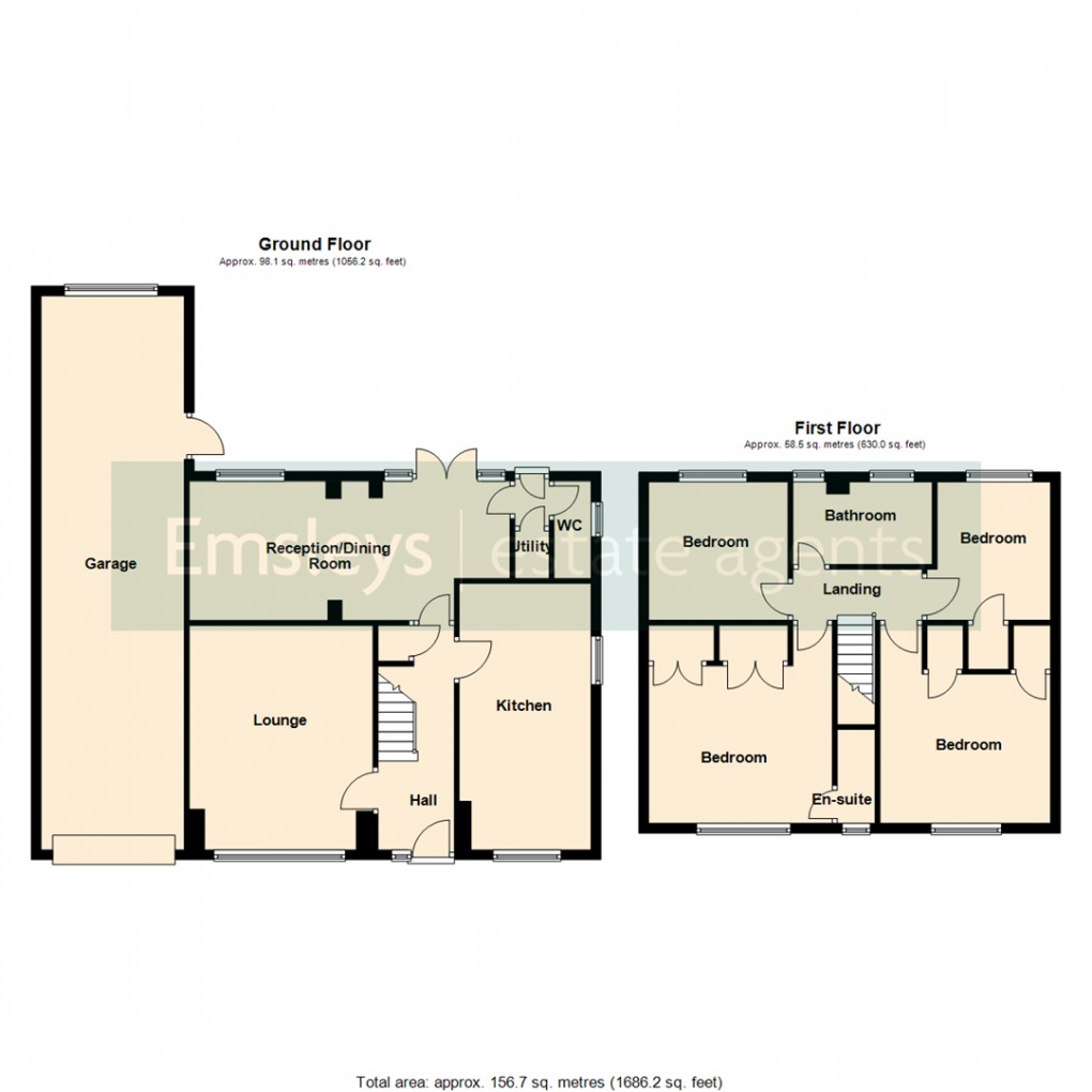 Floorplan for Hillcrest, Monk Fryston, Leeds