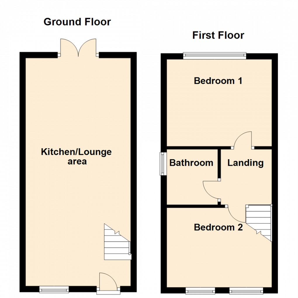 Floorplan for Dunlin Croft, Leeds