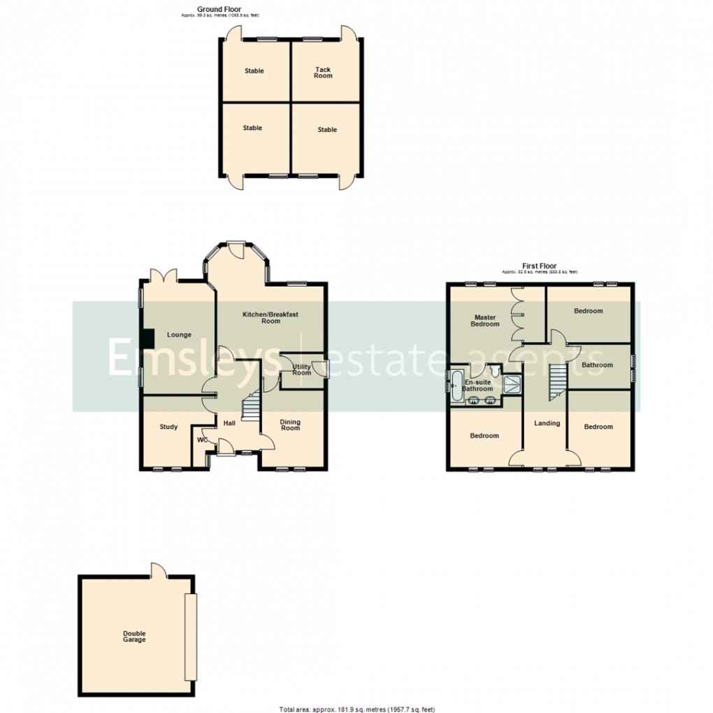 Floorplan for The Stables, Towton, Tadcaster