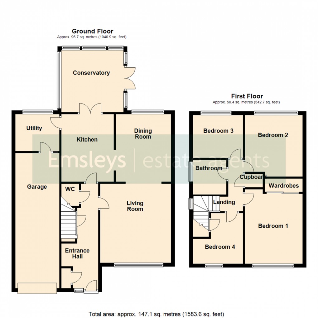 Floorplan for Low Shops Lane, Rothwell, Leeds