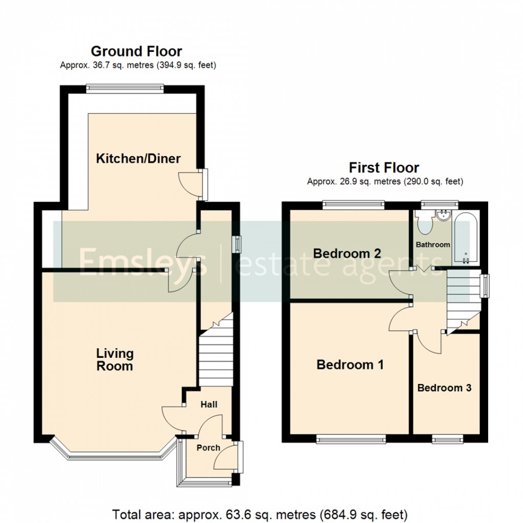 Floorplan for Manston Lane, Leeds