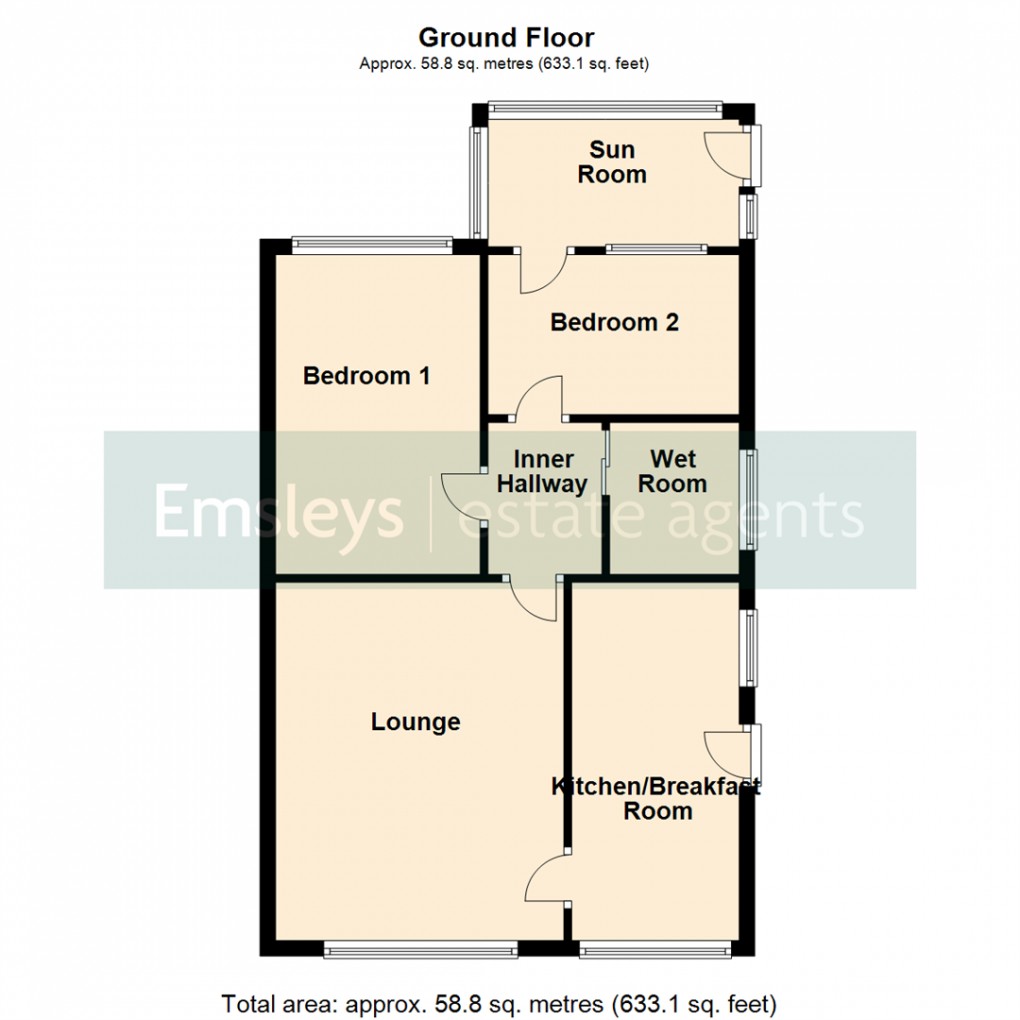 Floorplan for High Ridge Avenue, Rothwell, Leeds